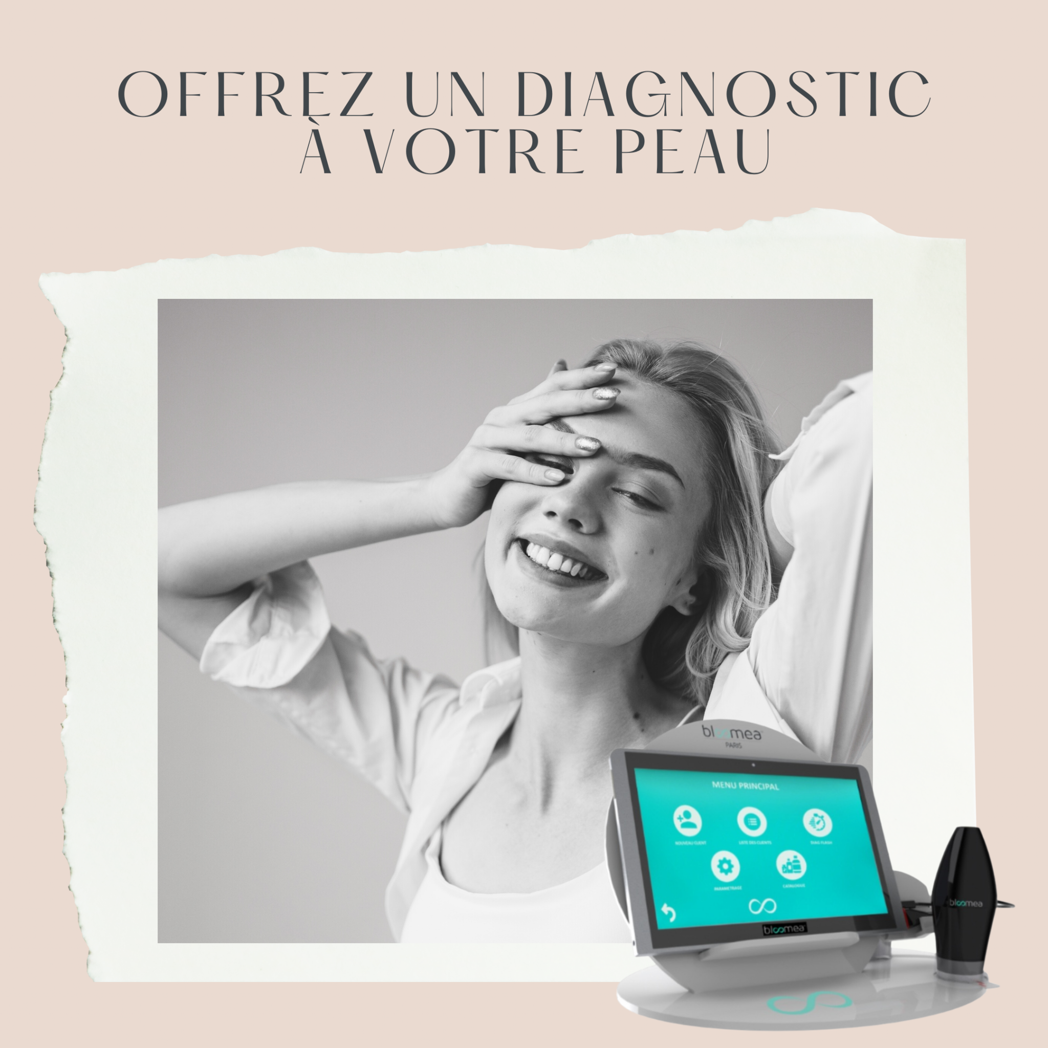 Offre diagnostic de peau